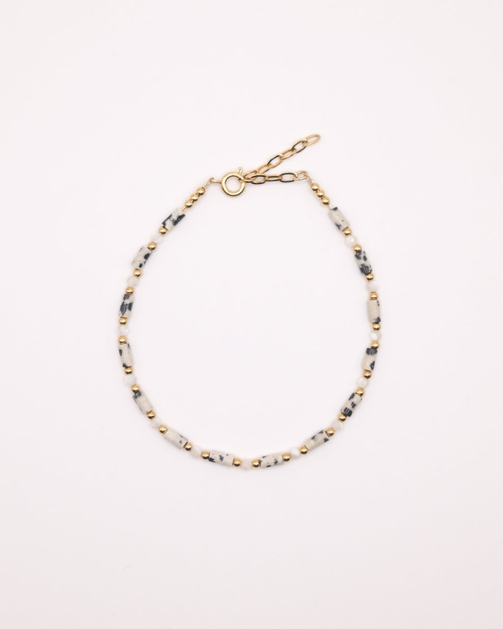 Bracelet Pascaline en pierres fines et nacre